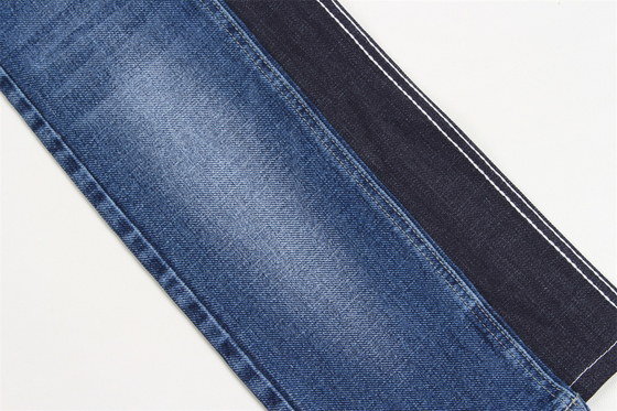 190 cm Dobby Special Weave Cross Slub Stretch Denim Fabric