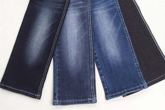 Full Lycra Lyocell Material Cotton Polyester Rayon Spandex Slub Stretch Denim Fabric For Jeans