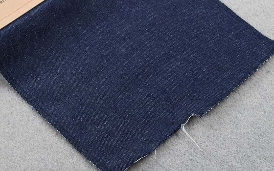 boyfriend style 100% cotton denim fabric black color for jeans