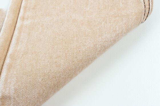 Hot Sell Khaki 100% Pure Heavy 13.5 oz Cotton Denim