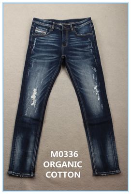 Stretch Organic Cotton Denim Fabric
