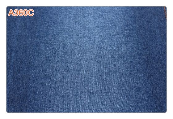 Breathable TC 62 63'' Light Blue High Stretch Denim Fabric 8.2oz Work Wearing