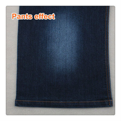 77% C 21% P 2% S 9oz Black Blue Jeans Blend Cotton Polyester Denim Fabric