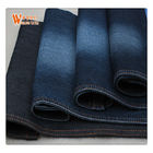 77% C 21% P 2% S 9oz Black Blue Jeans Blend Cotton Polyester Denim Fabric