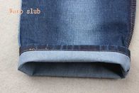12.1OZ 100 Cotton Denim Fabric No Stretch With Crosshatch Slub Siro Yarn