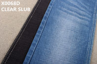 60 Cotton 38 Polyester 2 Spandex 420gsm Crosshatch Slub Heavyweight Denim Fabric For Winter Man Jeans