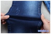 9oz Slub Style Indigo Woven 98 Cotton 2 Elastane Fabric Denim Jeans Material