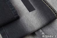 10 OZ Women Jeans Stretch Denim Fabric In Black / Black Color