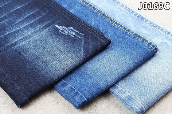 Super Cool Mint Denim Twill Fabric Antibacterial 9oz Lightweight