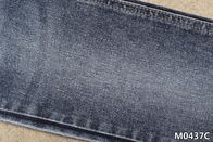 Indigo Blue Cotton Polyester Spandex Denim Fabric With Slight Slub Women Jeans Material