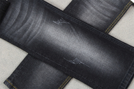Sanforizing Crosshatch Denim Fabric Slub Full Stretch 160cm 10.3 Once Black