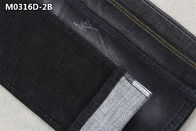 10 Oz High Stretch Cross Hatch Jeans Fabric Slub Balck Denim Fabric For Men'S Wear