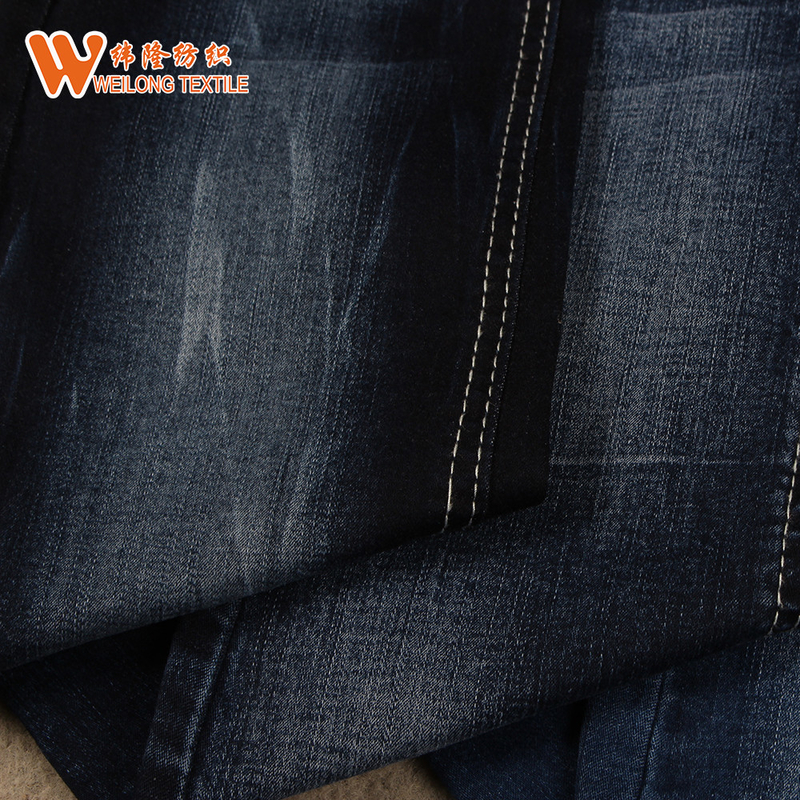 98% Cotton 2% Spandex Twill Denim Fabric Jeans Cloth Material