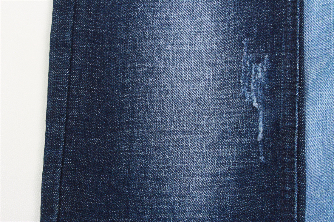 10.3 Oz denim fabric Crosshatch Custom Jean Fabric Medium Thick Jeans Fabric Wholesale From China Supplier