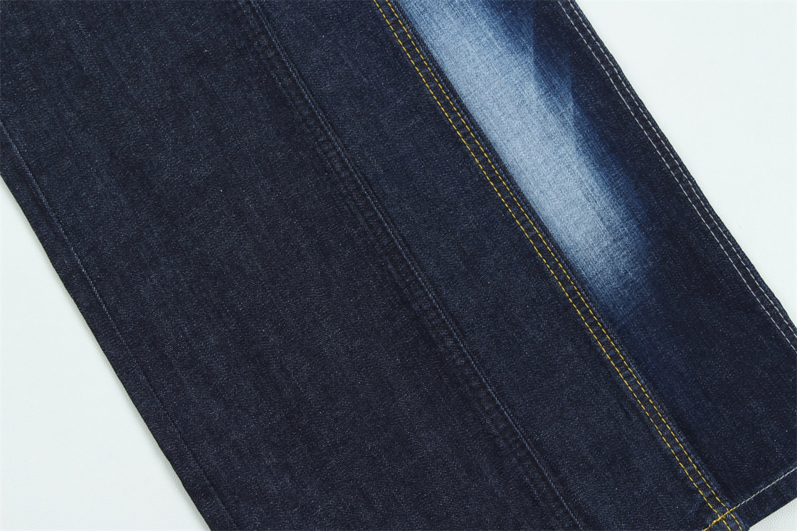 Color Fast Non-Fading High Stretch Cotton Spandex Denim Fabric For Jeans