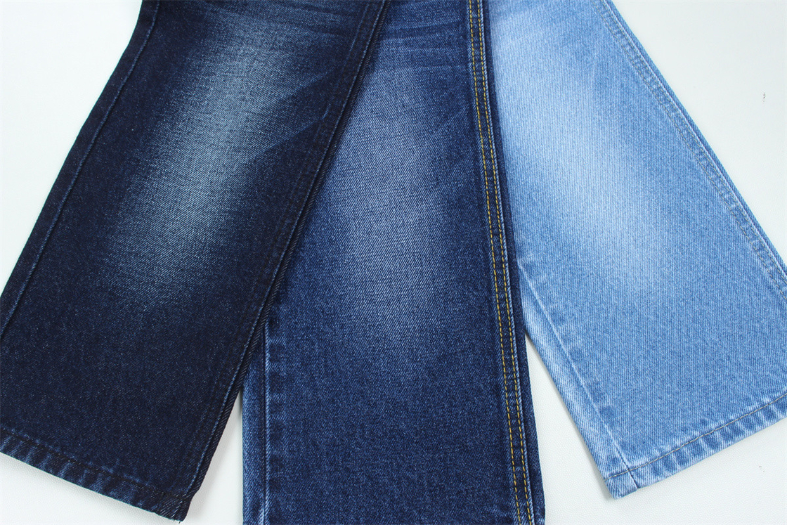 11.5oz Denim Fabric Rigid 100%C  For Brand Style Jeans Boy Friend Style Soft Handfeel Super Dark Blue Color