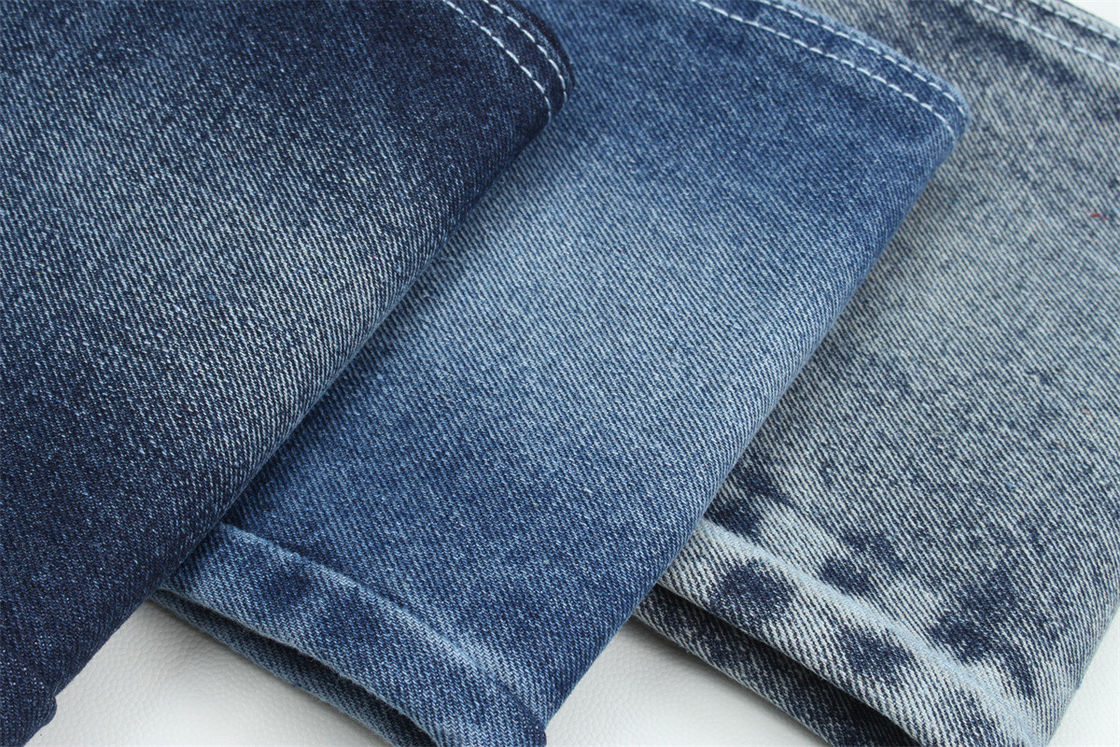 Rigid Denim Fabric in Dark Blue Color at 15.5 OZ for Raw Material Sourcing Solutions