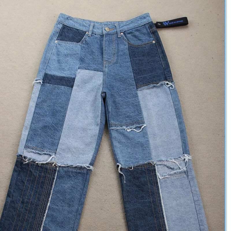 New Fashion Trend Recycling Cotton Denim Fabric 12% Recycling Cotton and 88% Cotton 11 OZ Eco-friendly