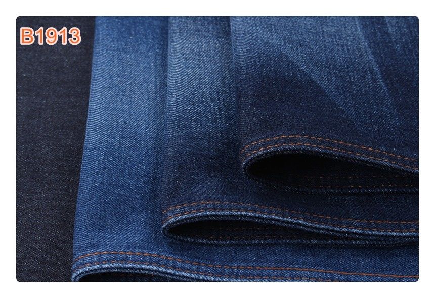 13.5oz Cotton Lycra Stretch 3 1 Right Hand Twill Jeans Pant Raw Material