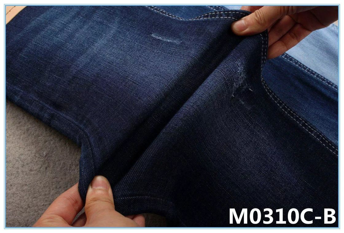 9.3 Oz 360 Degree 4 Way Stretch Raw Denim Fabric 63 Cotton 35 Polyester 1.5 Spandex