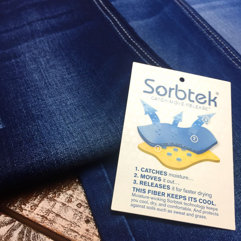 9 oz Moisture Wicking Sorbtek Stretchy Jeans Material Keeps You Cool Dry