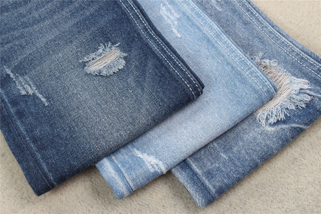 14 onzas, 100 % algodón, peso pesado, tela de mezclilla cruda, material de jeans de mezclilla