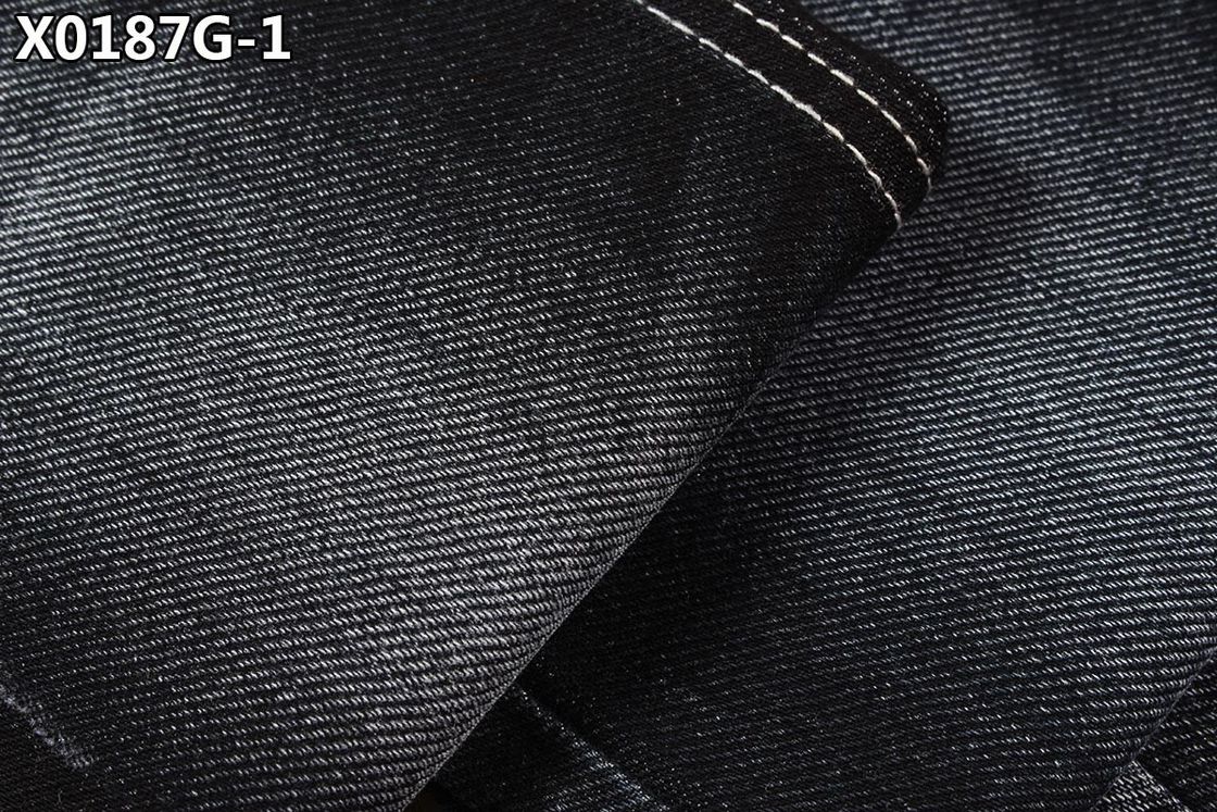 Left Hand Twill Denim Jeans Fabric Texture Cloth Roll For Women'S Wear
