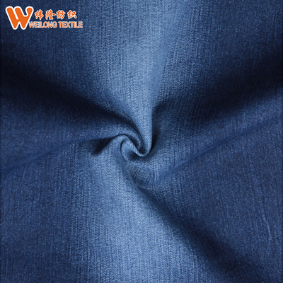 New style cotton stone washed denim fabrics for women's clothing