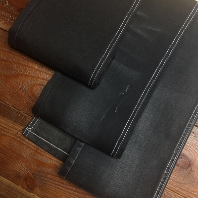 Tencle Cotton Material Denim Fabric Jeans Black Color 9oz