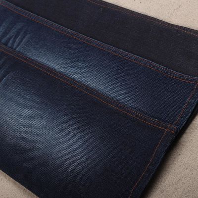 Good price Egyptian Cotton Spandex Slub Indigo Embossing Denim Jeans Fabric Factory online