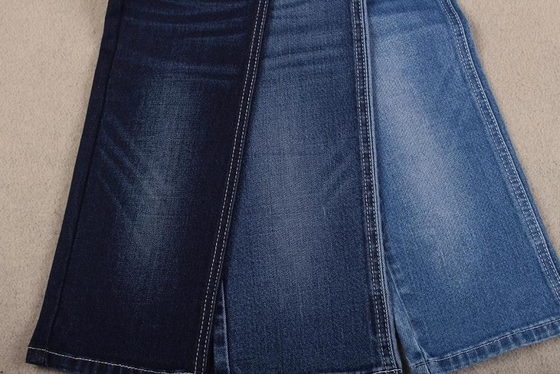 Cotton Polyester Viscose Spandex Denim Fabric 58/59