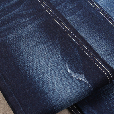 Slub Twill Cotton Stretch Denim Fabric For Jeans 57'' Width