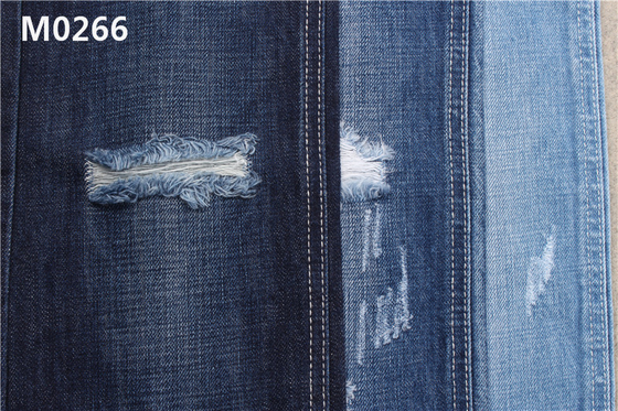 Selvedge 100 Cotton Denim Fabric For Jeans Dark Blue