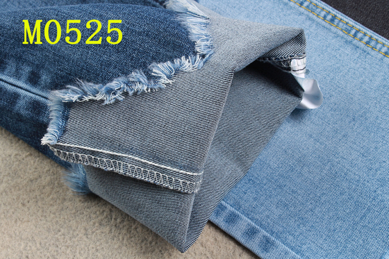 9.7Oz Dual Core Stretch Denim Fabric With Slub Desizing Cotton Polyester Spandex Jeans Fabrics