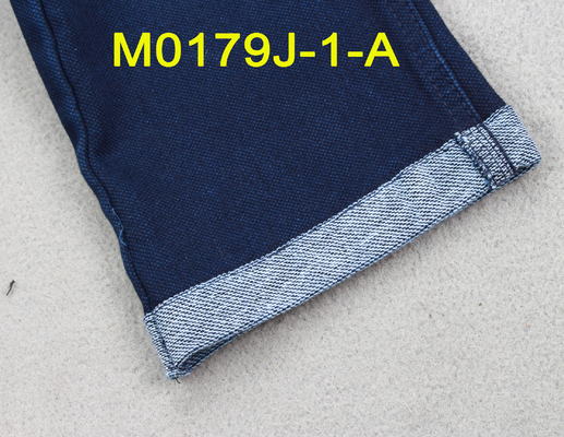 11oz Irregular Weave Cotton Spandex Denim Fabric For Women Mercerized Finish