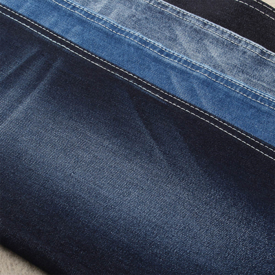 Dual Cord 424gsm 12.5oz Cotton Polyester Denim Fabric For Uniform