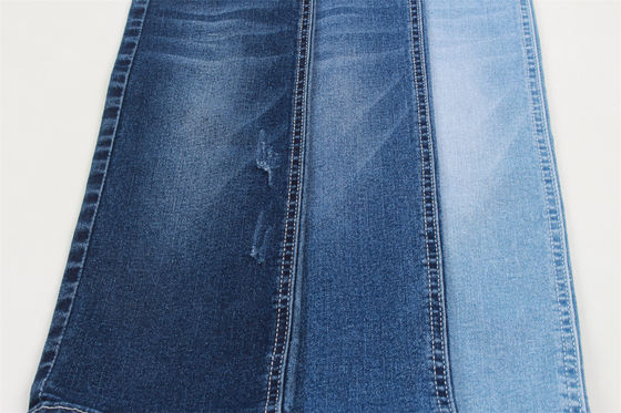 Good price High Stretch Denim Fabric 10oz Cotton Polyester Rayon Jeans Textile 58/59'' online