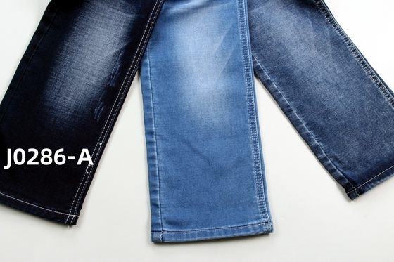 Wholesale 10 Oz Blue  Stretch Special Weaving Denim Fabric For Jeans