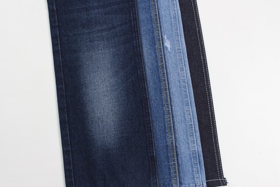 Wholesale 100% Cotton Dark Blue Rigid Denim Fabrics For Worker