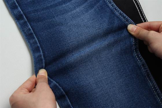 12 Oz Sharp Price Low Stretch Denim Fabric For Man Work Wear Jeans Black Backside Competitive Price From Weilong Textile