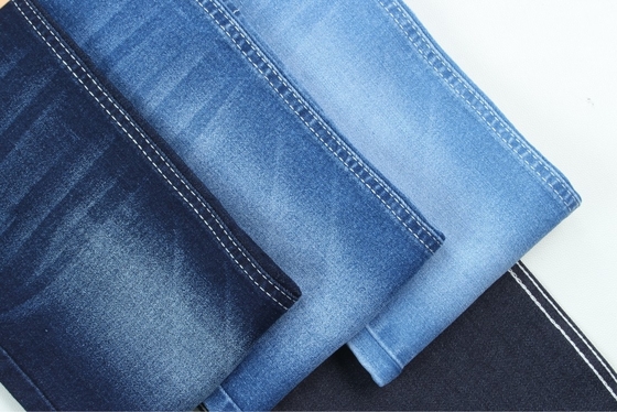 5000 Meters 9 Oz Warp Slub Denim Jeans Fabric Dark Blue
