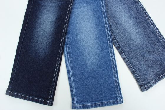 Good price Cotton Spandex  11 Oz  Dark Blue Warp Slub Woven Denim Jeans Fabric online