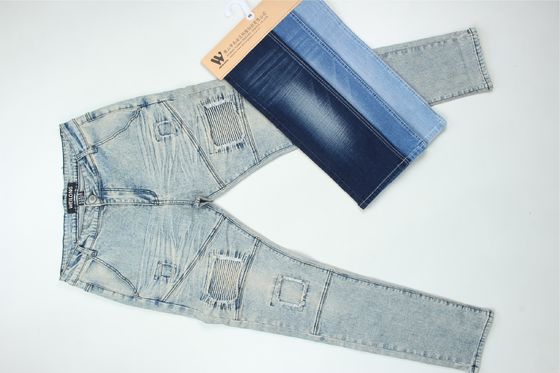 Good price 190Cm Wide Ring Slub Stretch Denim Fabric For Men Jeans online