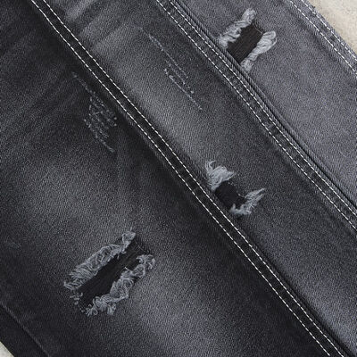 Good price 100% Cotton Black Color Denim Fabric 10 oz Jeans Fabric China Factory Manufacturing online