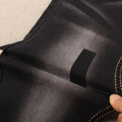 Good price High Stretch Sulfur Black Color Women Jeans Denim Fabrics Supplying with Factory Prices at 9.5OZ online
