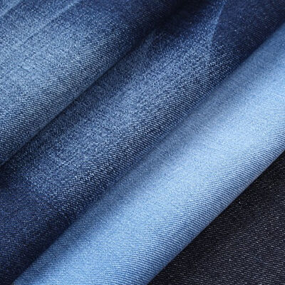 Good price Stocklot Cotton Poly Raw Denim Fabric Made in Guangdong online
