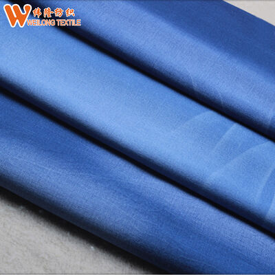 Good price Hot Sell Colourful Blue Viscose Cotton Stretch Denim Fabric Manufacturers online