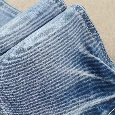 Good price Jeans Denim Fabrics with Left Hand Twill Stretch Denim Fabrics with Slub online