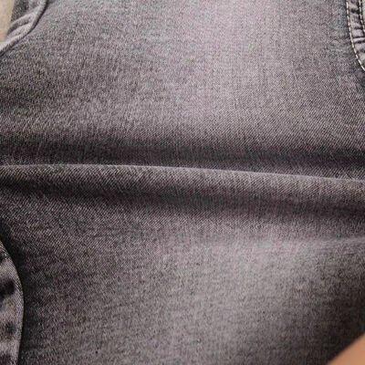 Good price Satin Super Stretch Denim Jeans Eco-Friendly Polyester Fabric for Dresses Bags Shoes Home Textiles Coated Dyed Plain GRS online