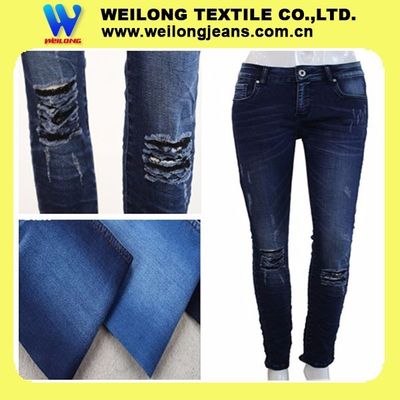 Good price 8.5 Oz Stylish Women'S Jeans Summer Weight Denim Fabric Material Jean Fabric online